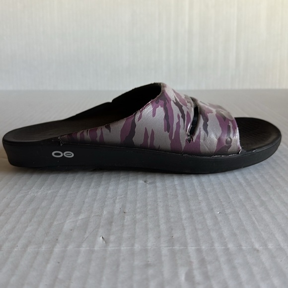 Oofos Ooahh Purple Camo Slides main image 11